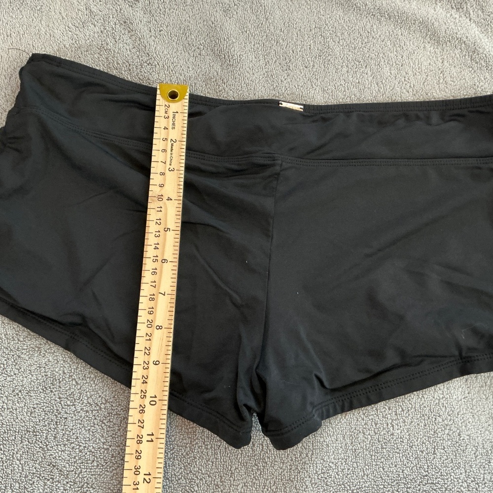 2-4-1 Anne Cole Women's Black Swim Shorts - Picture 6 of 6